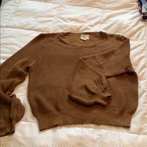 Hippie Rose cropped sweater